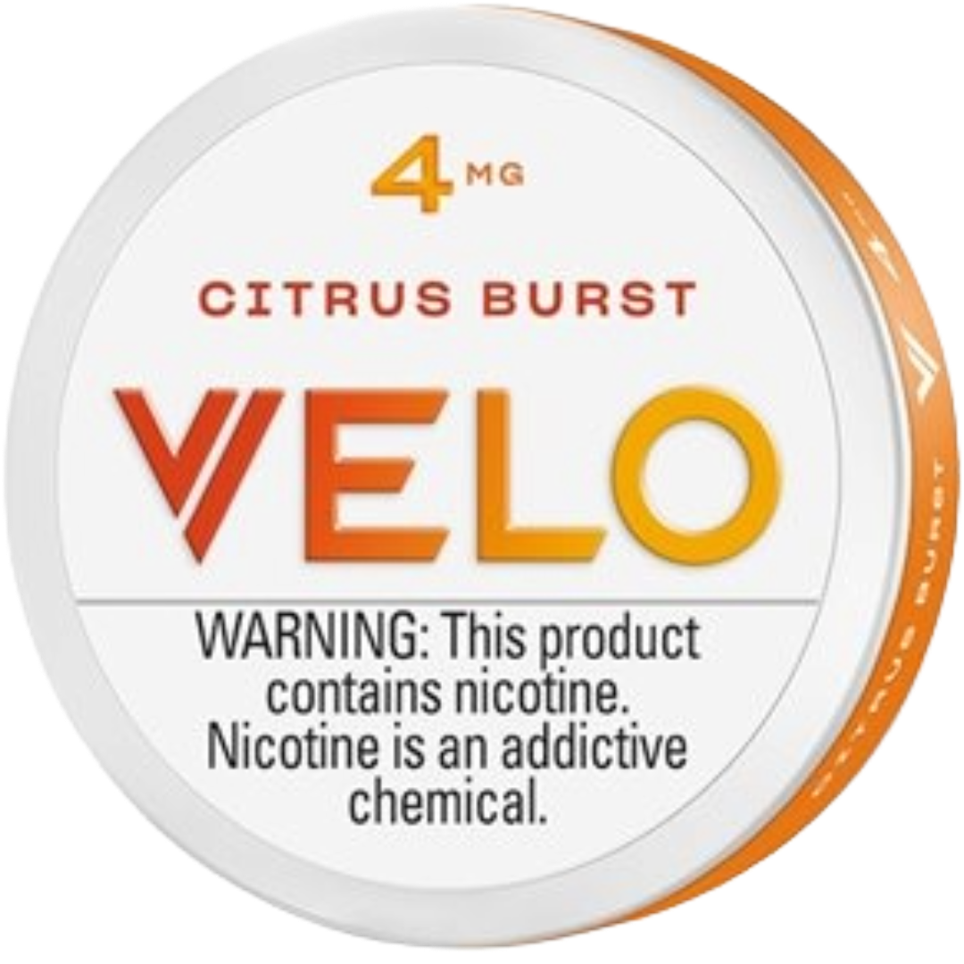 VELO Citrus Burst Nicotine Pouches (5 Pack) - 4mg