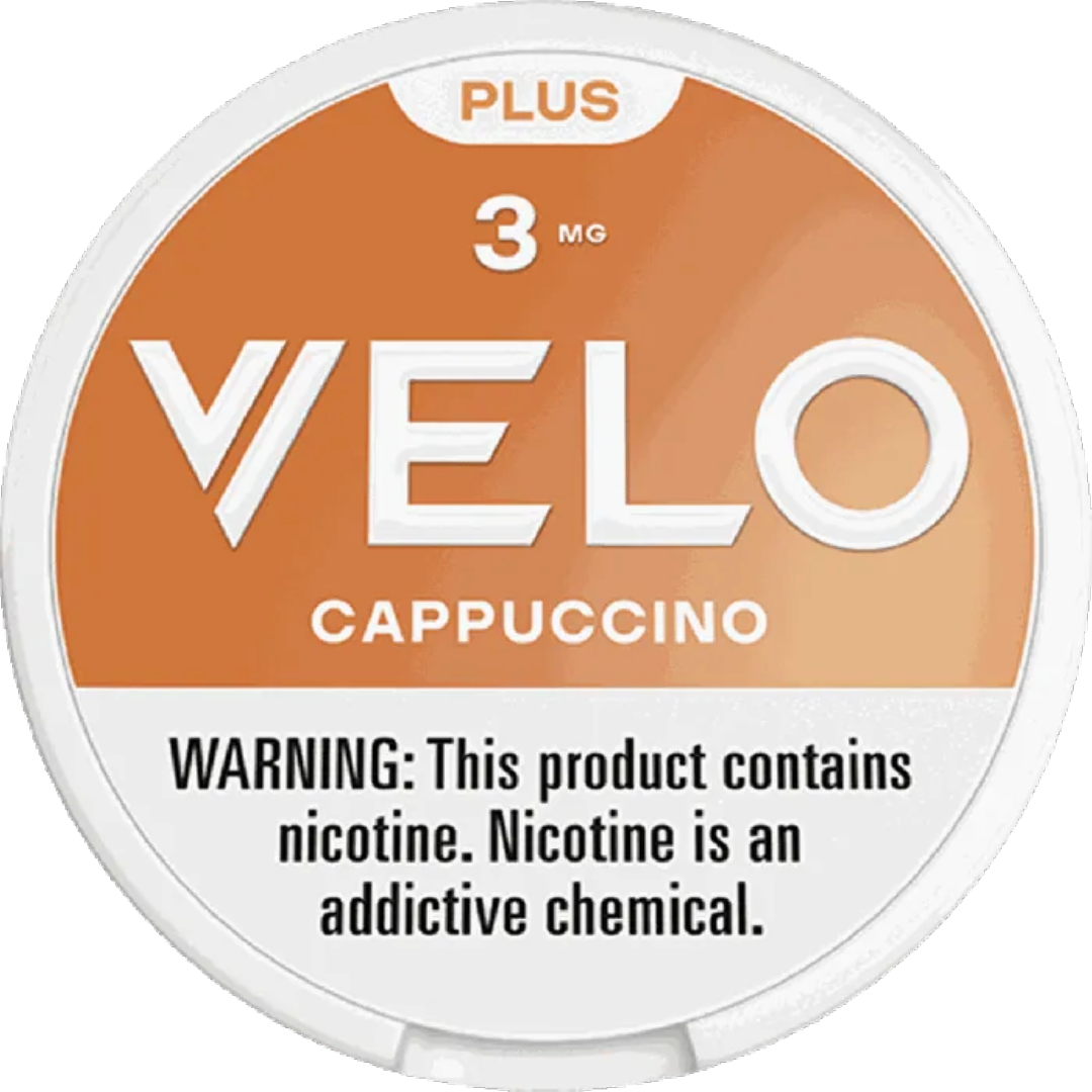 VELO Plus Cappuccino Nicotine Pouches (5 Pack) - 3mg