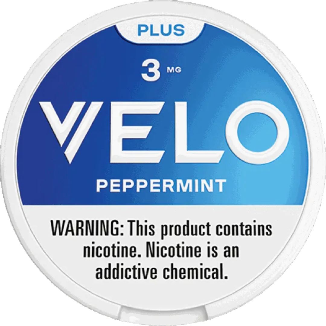 VELO Plus Peppermint Nicotine Pouches (5 Pack) - 3mg