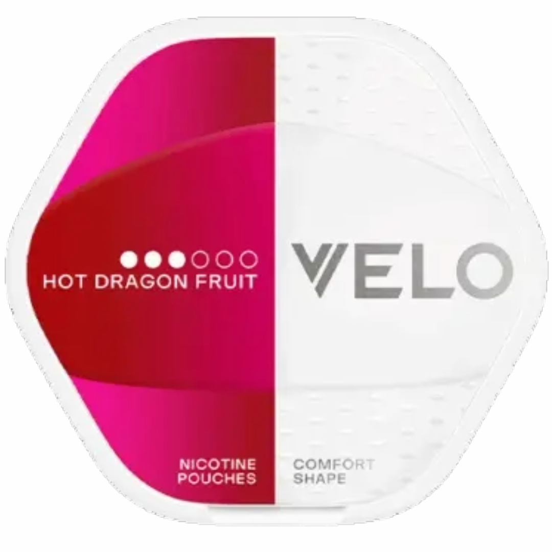 VELO Shift Hot Dragon Fruit Nicotine Pouches – 8mg (10 Pack)