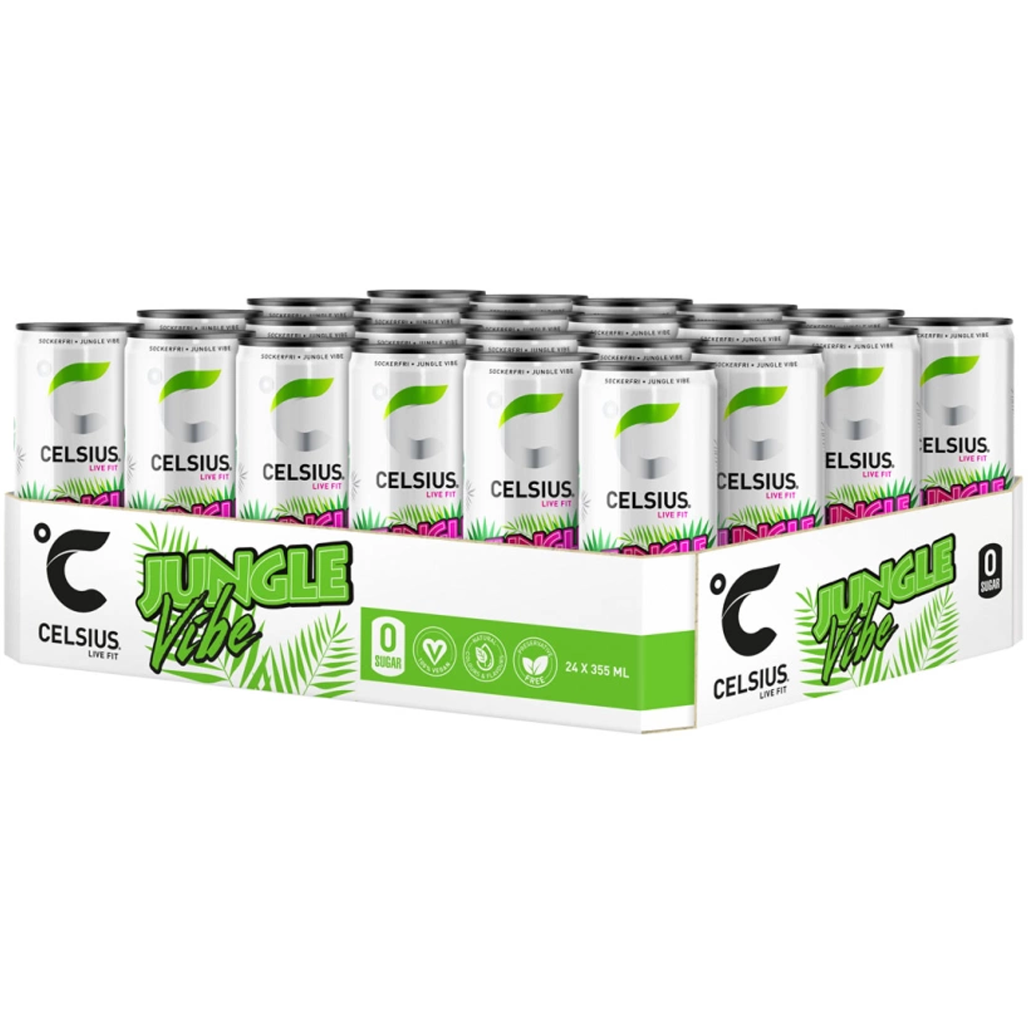 24 x Celsius 355 ml Jungle vibe