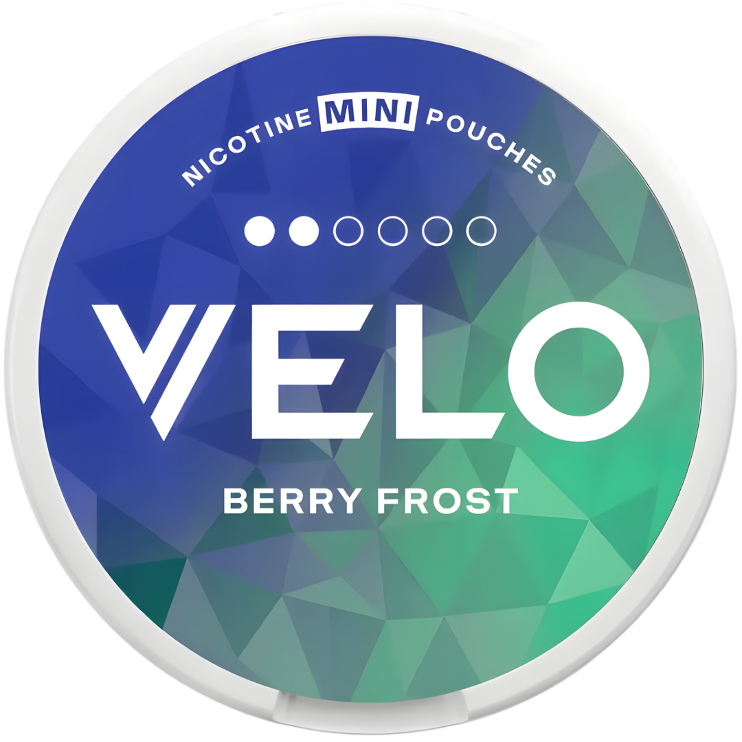 VELO Berry Frost Mini 6mg Nicotine Pouches (10 Pack)