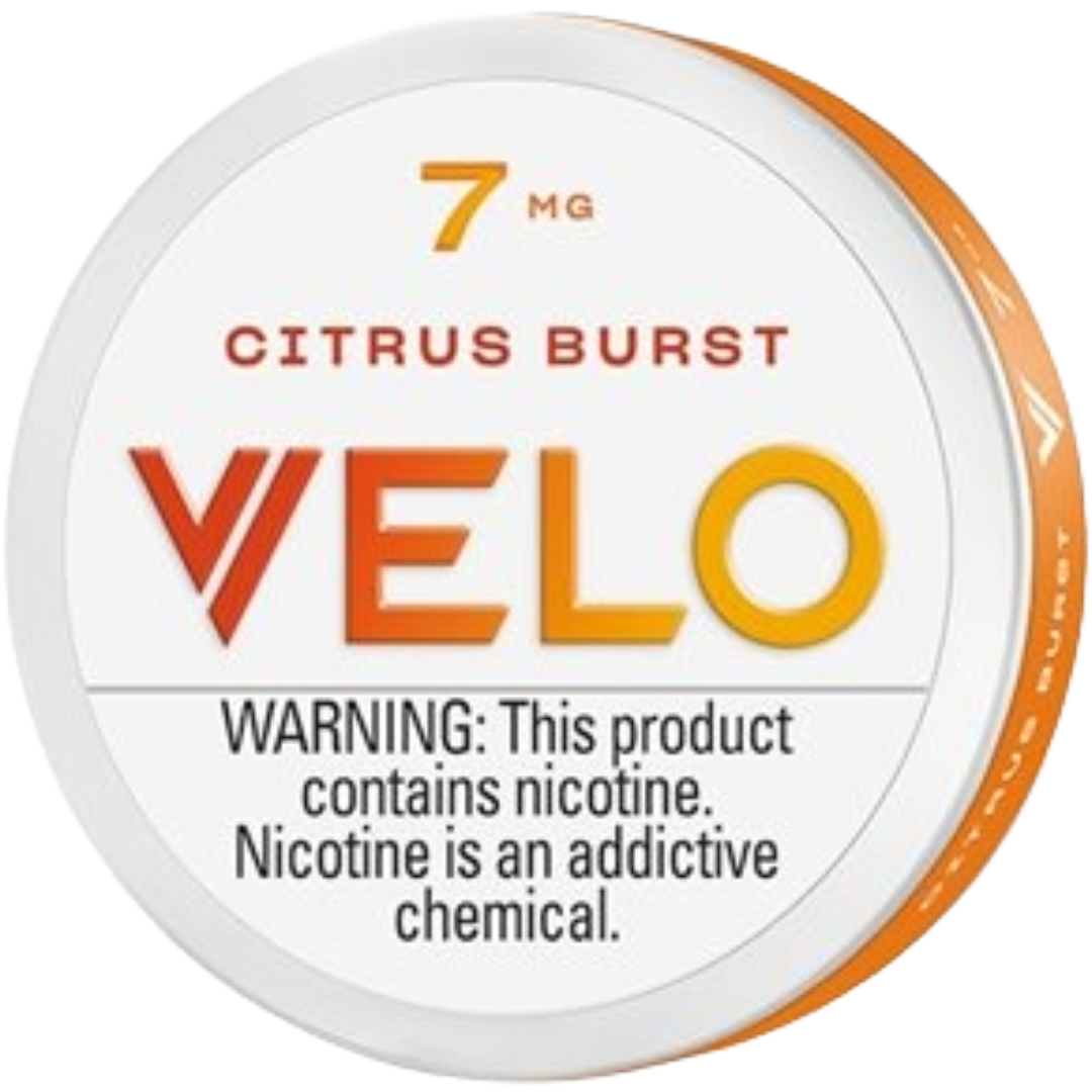 VELO Citrus Burst Nicotine Pouches (5 Pack) - 7mg