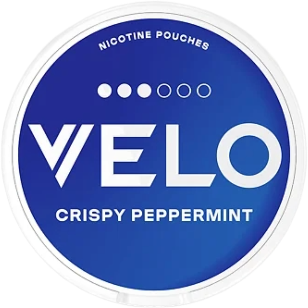 VELO Crispy Peppermint Nicotine Pouches – 10mg (10 Pack)