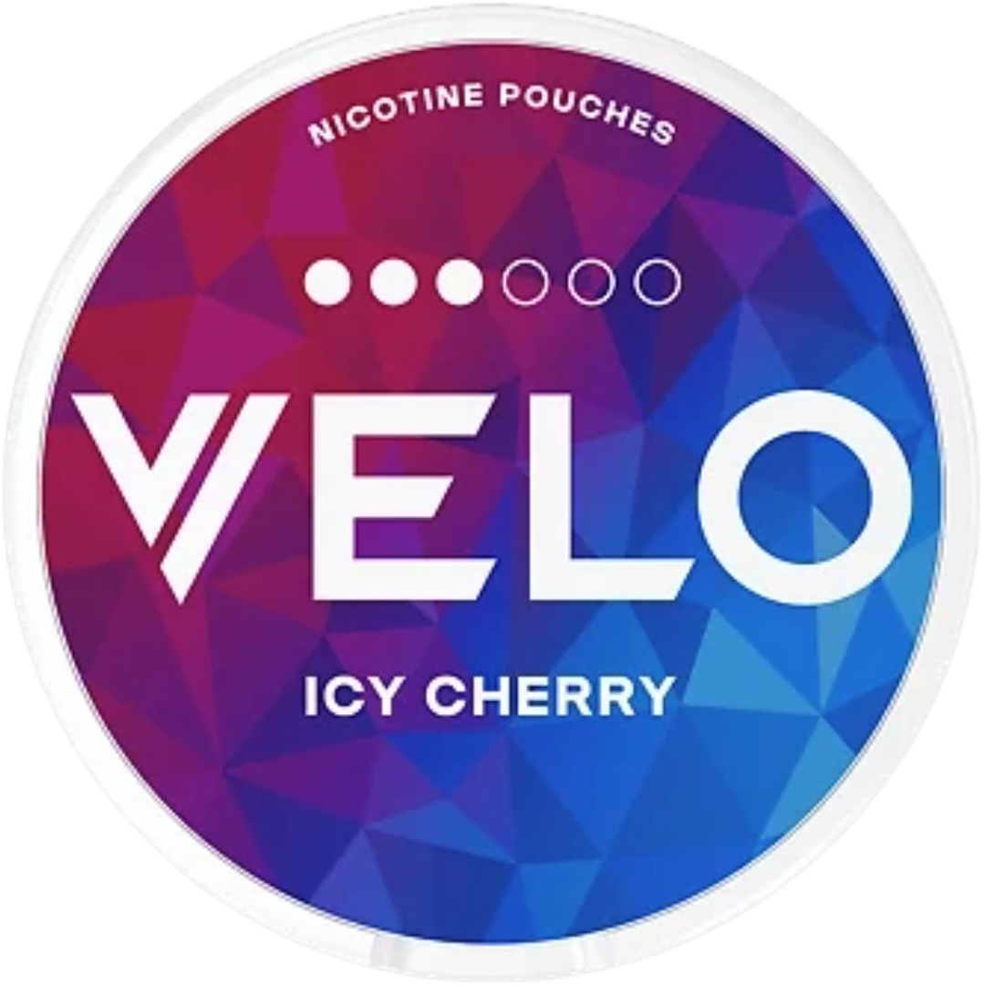 VELO Icy Cherry Nicotine Pouches – 8mg (10 Pack)