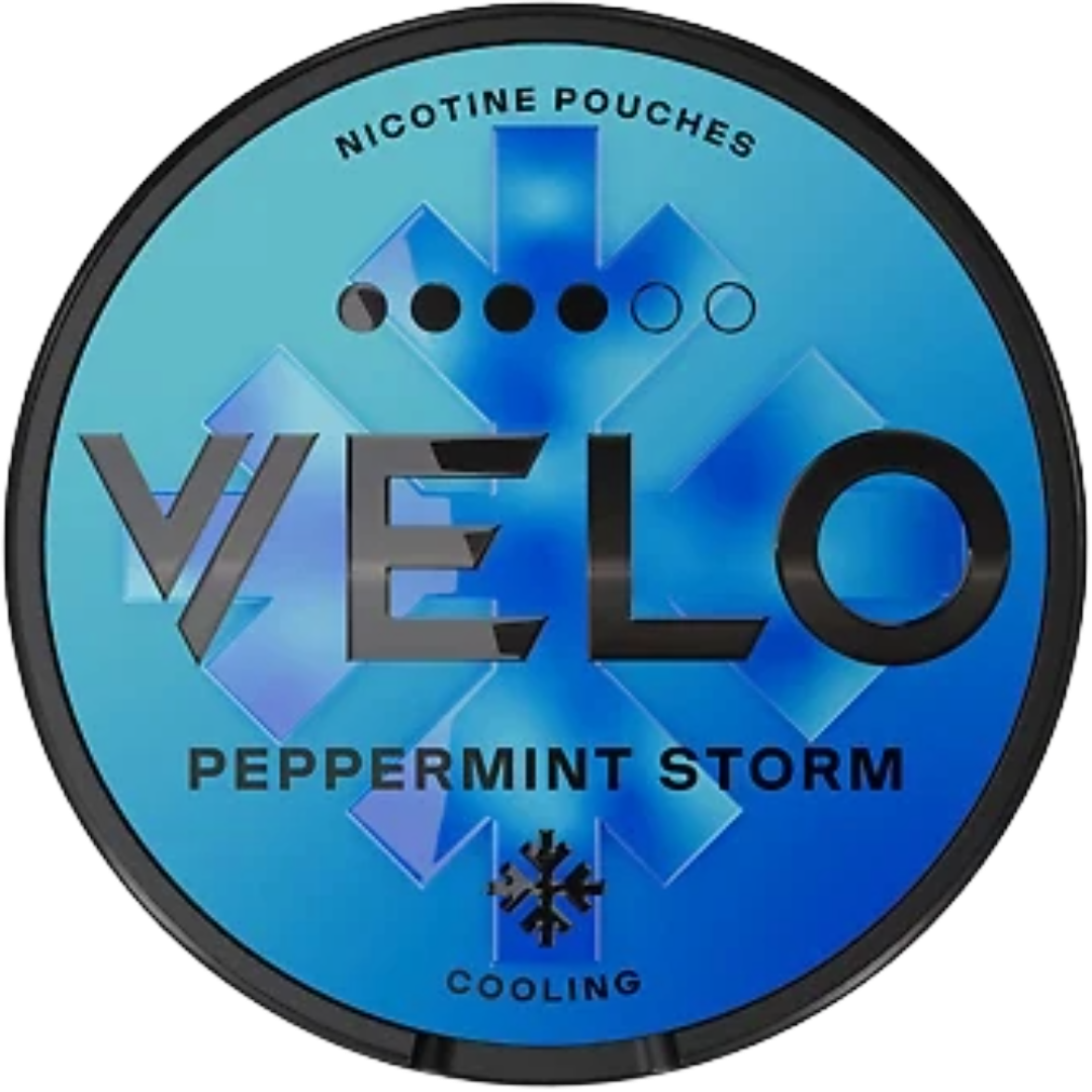 VELO Peppermint Storm Nicotine Pouches –  (10 Pack)