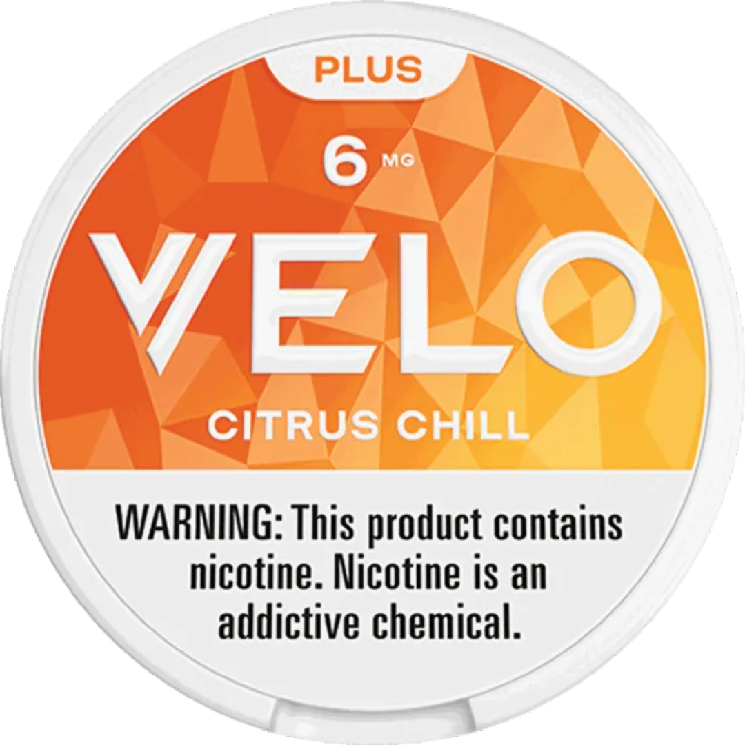 VELO Plus Citrus Chill Nicotine Pouches (5 Pack) - 6mg