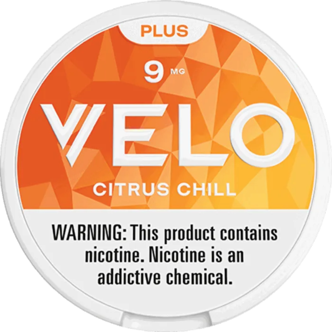 VELO Plus Citrus Chill Nicotine Pouches (5 Pack) - 9mg