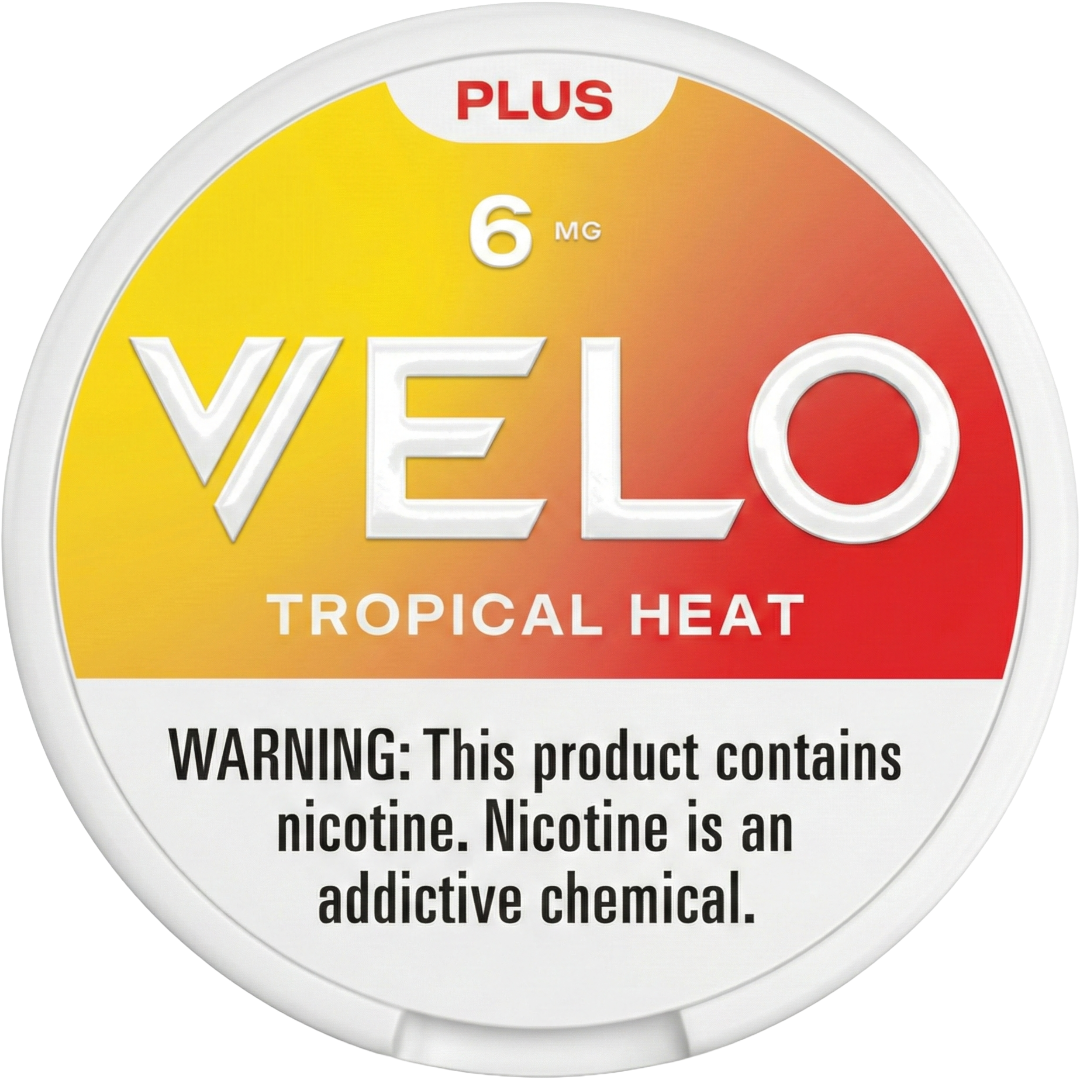 VELO Plus Tropical Heat Nicotine Pouches 6MG (10 Pack)