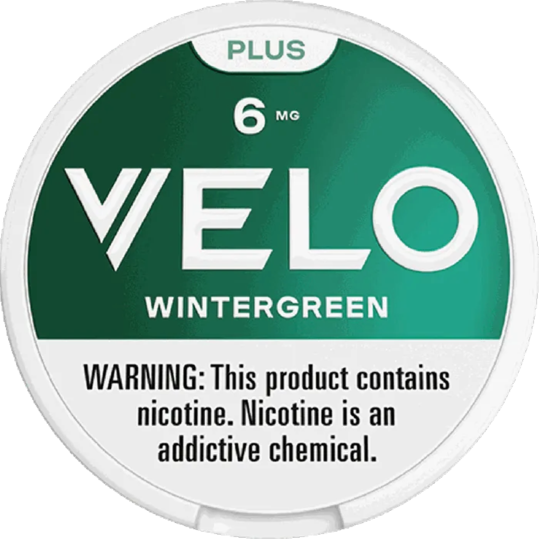 VELO Plus Wintergreen Nicotine Pouches (5 Pack) - 6mg