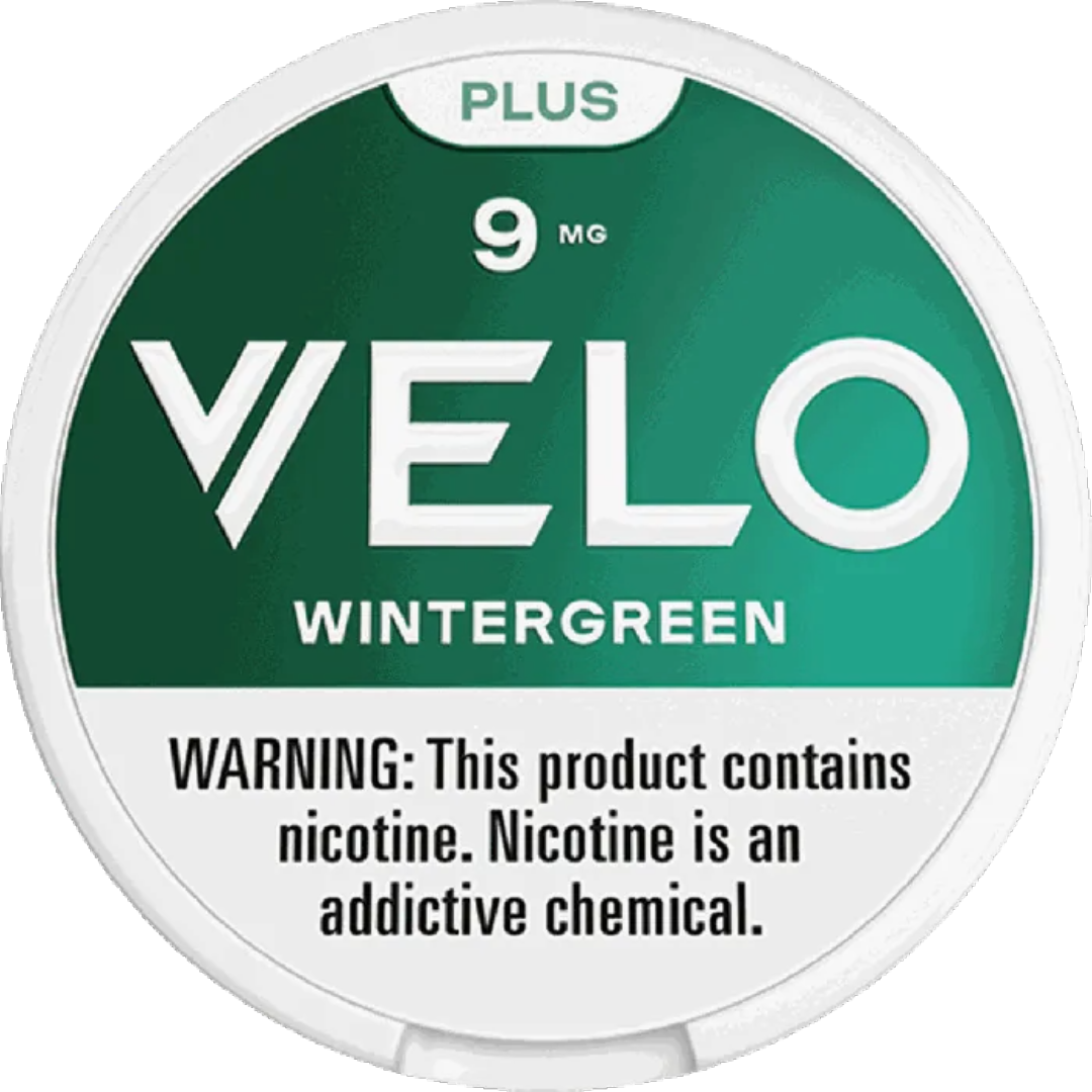 VELO Plus Wintergreen Nicotine Pouches (5 Pack) - 9mg