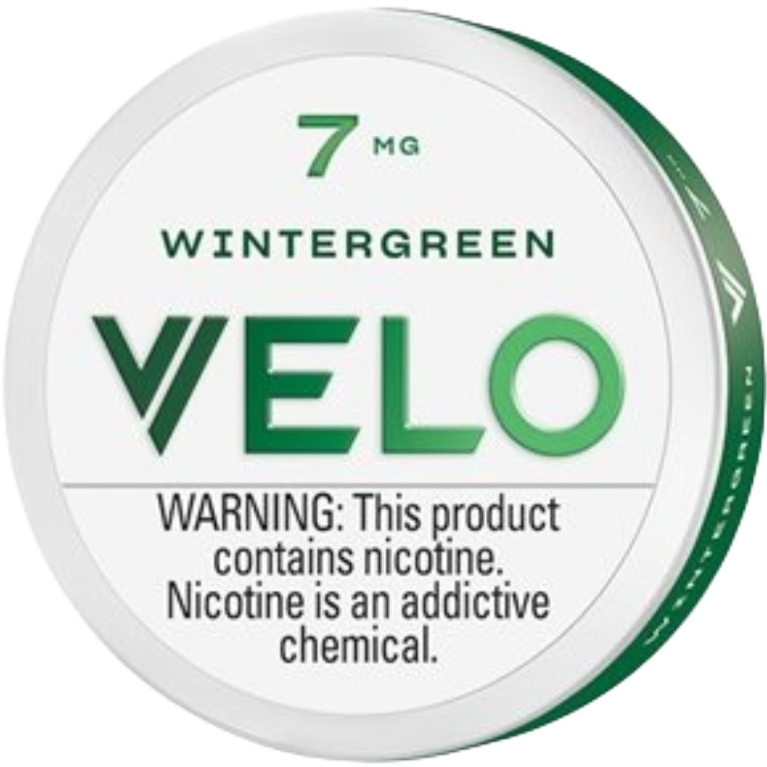 VELO Wintergreen Nicotine Pouches (5 Pack) - 7mg