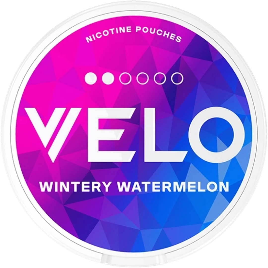 VELO Wintery Watermelon Mini Nicotine Pouches – 6mg (10 Pack)