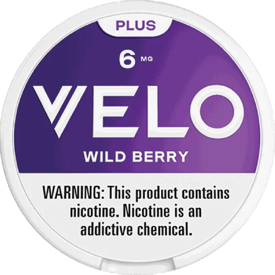 VELO Plus Wild Berry Nicotine Pouches (5 Pack) - 6mg