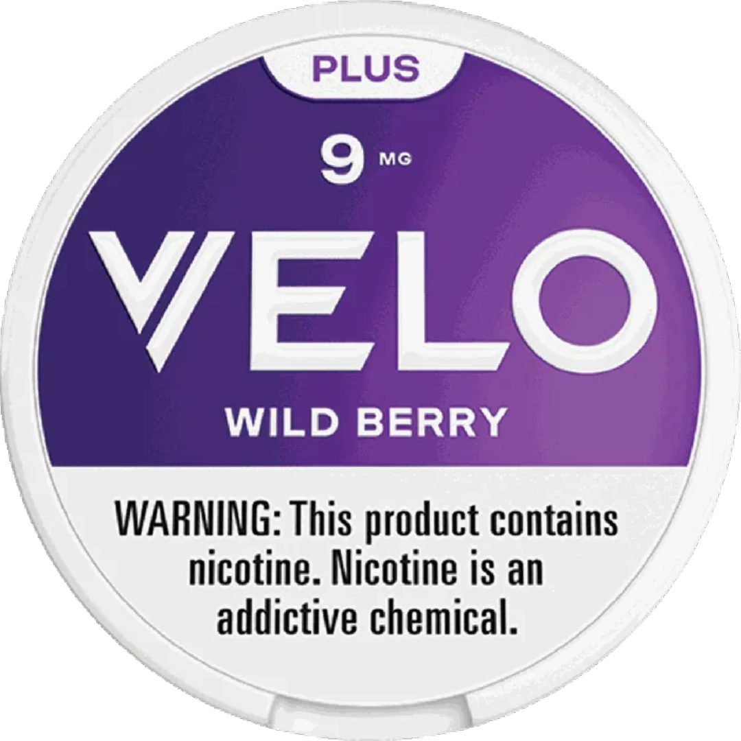 VELO Plus Wild Berry Nicotine Pouches (5 Pack) - 9mg