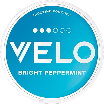 VELO Bright Peppermint Nicotine Pouches – 8mg (10 Pack)